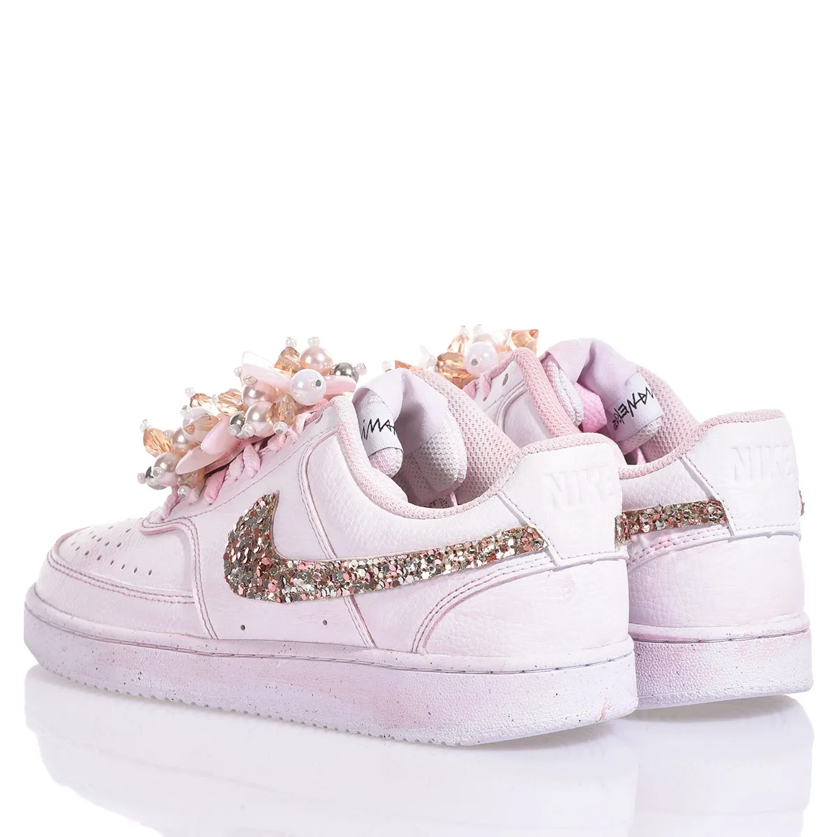 Nike Pink Ice Court Vision Glitter, Special