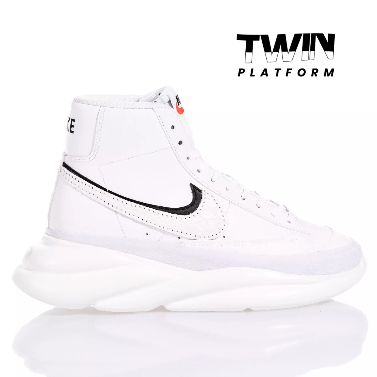Nike Wave Black & White  Paillettes