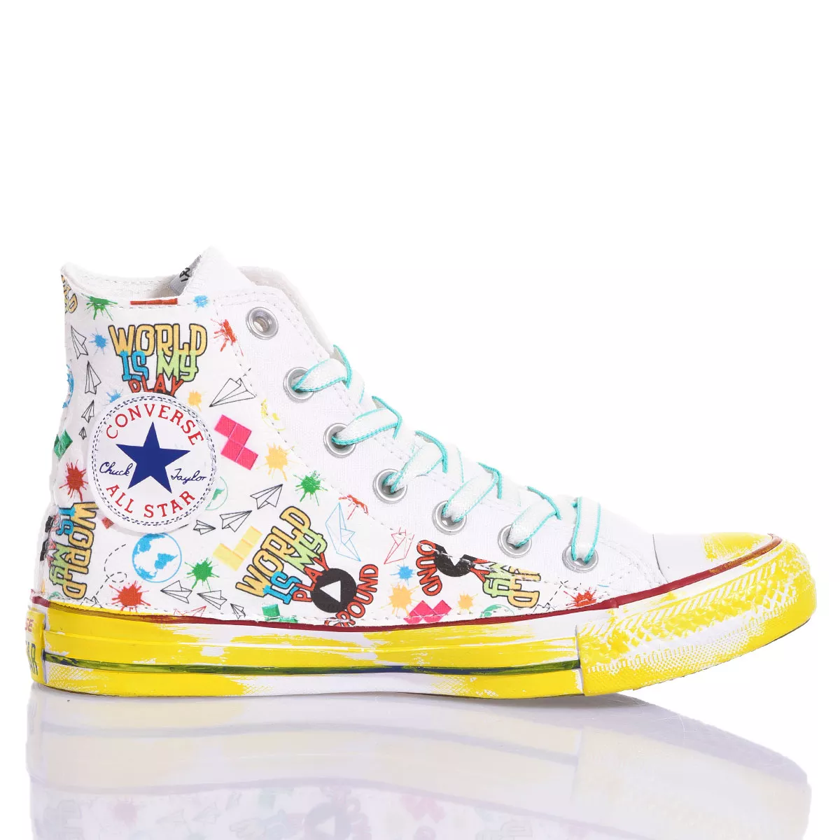 Converse Playground by Alyssa High Top Special